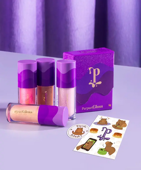 PurpuriGloss - Gloss Glitter cor ENTREGUEI - 5g