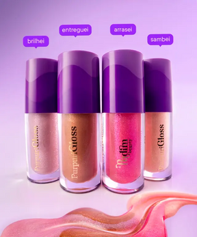 PurpuriGloss - Gloss Glitter cor ARRASEI - 5g