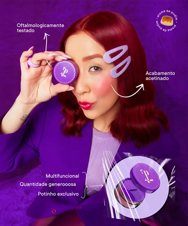 Bolush - Blush Cremoso Multifuncional ALGODÃO DOCE - 12g